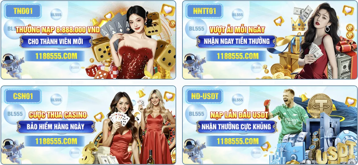 Chương trình khuyến mãi của BL555 năm 2026